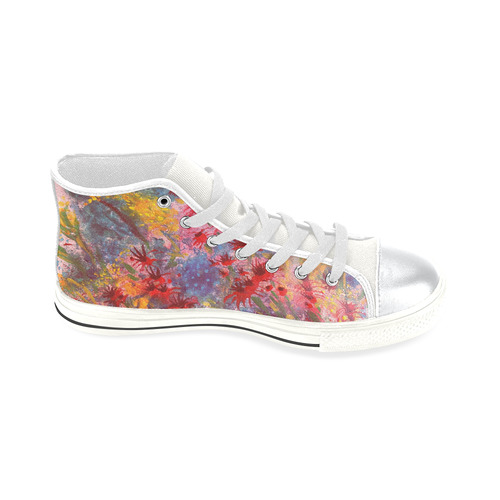 Pinksummer High Top Canvas Shoes for Kid (Model 017)