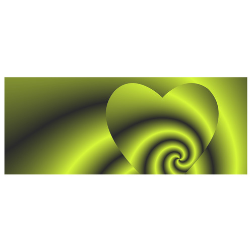 Irish Green Swirls Love Heart Custom Morphing Mug