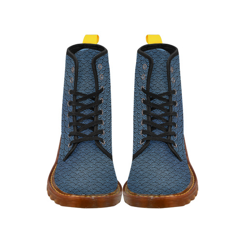 Blue Fish. Inspired by the Magic Island of Gotland. Martin Boots For Men Model 1203H