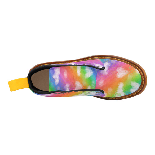 Rainbow Love (black). Inspired by the Magic Island of Gotland. Martin Boots For Men Model 1203H