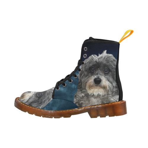 Dog Poodle Cross Martin Boots For Women Model 1203H