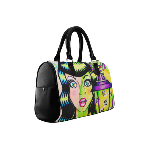 Miss Firefly by Skinderella Boston Handbag (Model 1621)