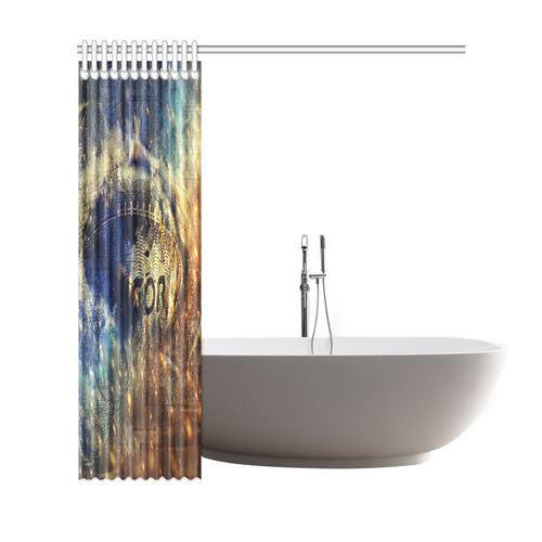 Abstract american football Shower Curtain 69"x72"