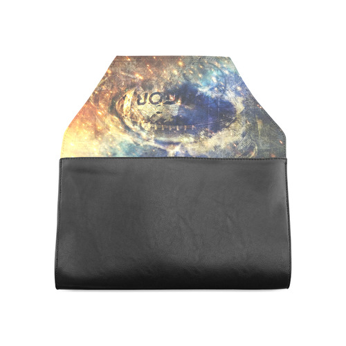 Abstract american football Clutch Bag (Model 1630)
