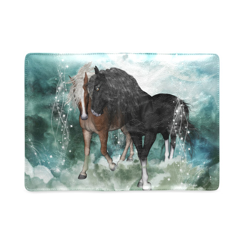 The wonderful couple horses Custom NoteBook A5