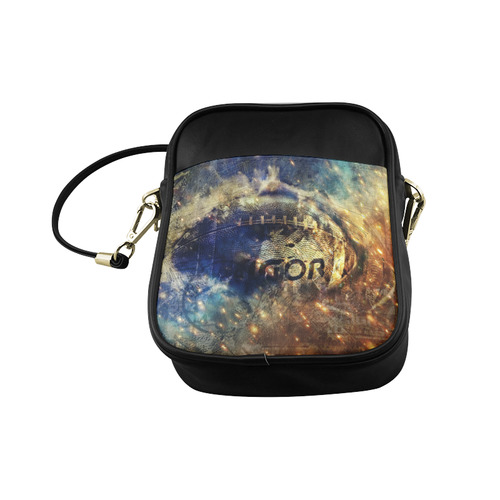 Abstract american football Sling Bag (Model 1627)