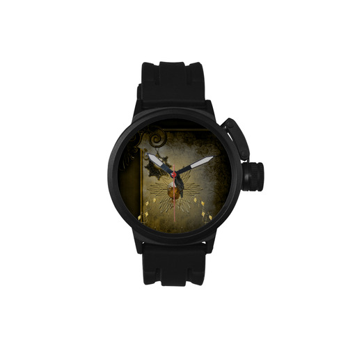 Decorative design with crow Men's Sports Watch(Model 309)