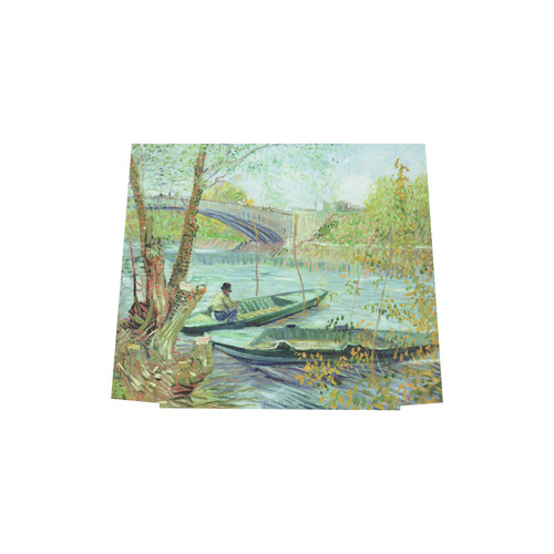 Van Gogh Fishing in the Spring Euramerican Tote Bag/Small (Model 1655)