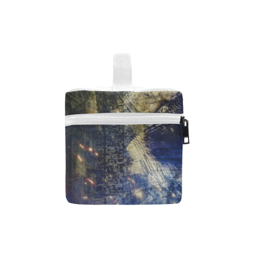 Abstract american football Cosmetic Bag/Large (Model 1658)