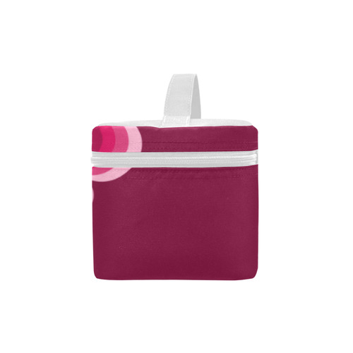 Raspberry Cocktail Cosmetic Bag/Large (Model 1658)