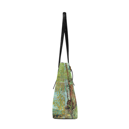 Van Gogh Fishing in the Spring Euramerican Tote Bag/Large (Model 1656)