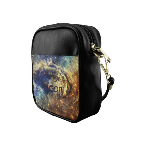 Abstract american football Sling Bag (Model 1627)