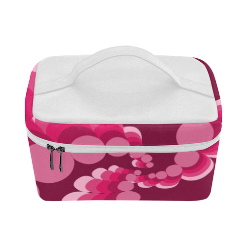 Raspberry Cocktail Cosmetic Bag/Large (Model 1658)