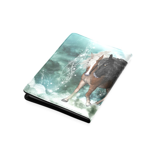 The wonderful couple horses Custom NoteBook A5