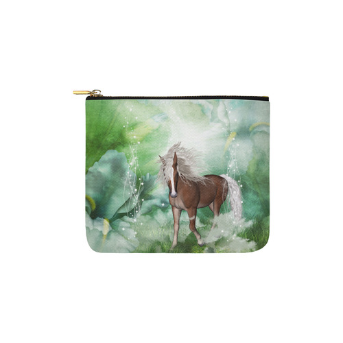 Horse in a fantasy world Carry-All Pouch 6''x5''