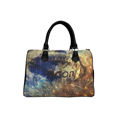 Abstract american football Boston Handbag (Model 1621)