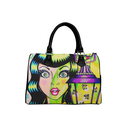 Miss Firefly by Skinderella Boston Handbag (Model 1621)