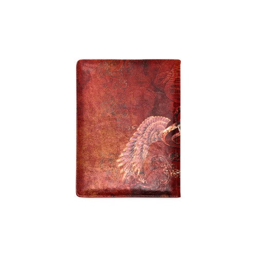Music, clef and wings Custom NoteBook B5
