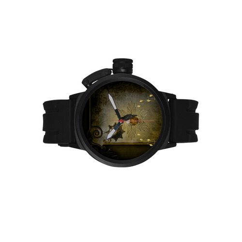Decorative design with crow Men's Sports Watch(Model 309)