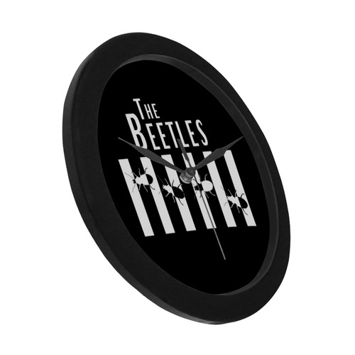 The Beetles on Abbey Road! Circular Plastic Wall clock