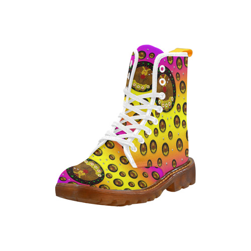 Dancing ant in love and pop art Martin Boots For Men Model 1203H