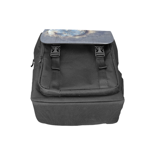 Abstract grunge golf ball Casual Shoulders Backpack (Model 1623)