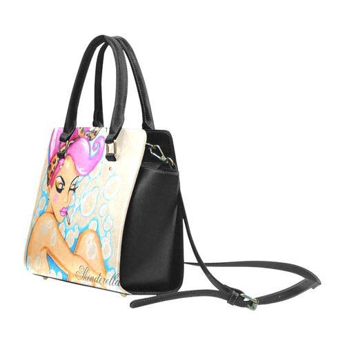 Bubble Bath by Skinderella Classic Shoulder Handbag (Model 1653)