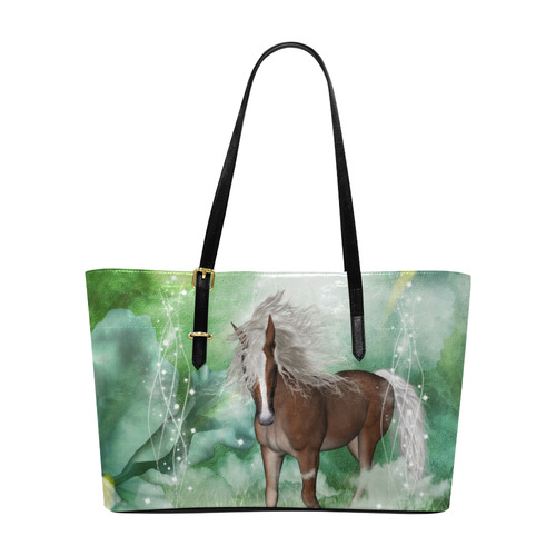 Horse in a fantasy world Euramerican Tote Bag/Large (Model 1656)