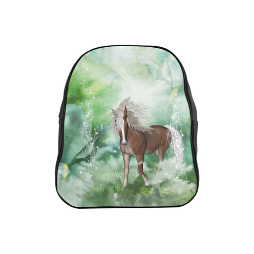 Horse in a fantasy world School Backpack (Model 1601)(Small)