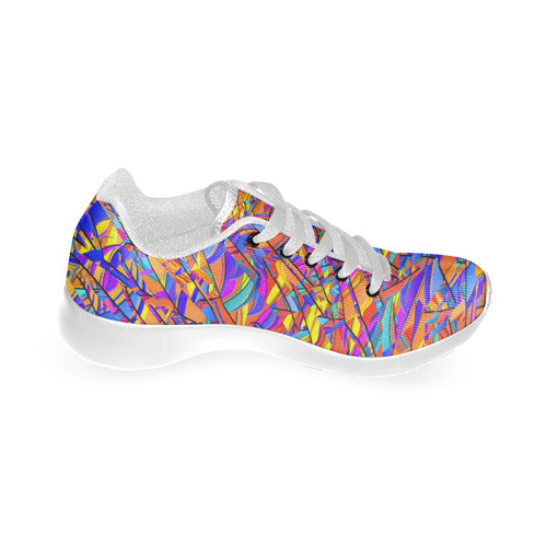 Colorful Bold Graphic Print Sneaker by Juleez Women’s Running Shoes (Model 020)