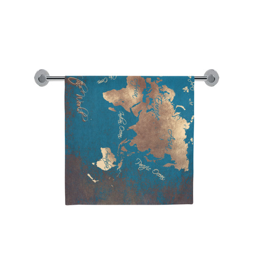 world map Bath Towel 30"x56"