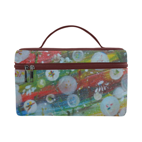 Rainbow Wish Cosmetic Bag/Large (Model 1658)