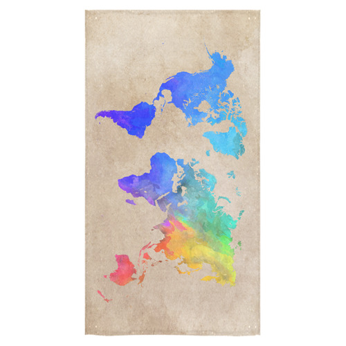 world map Bath Towel 30"x56"