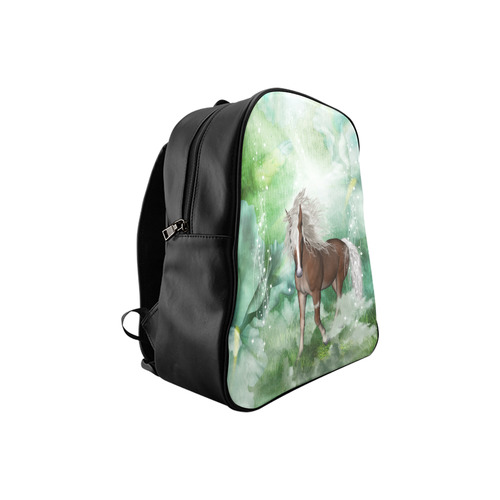 Horse in a fantasy world School Backpack (Model 1601)(Small)