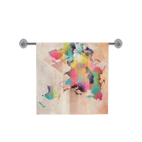 world map Bath Towel 30"x56"