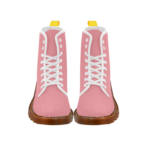 Flamingo Pink Martin Boots For Women Model 1203H