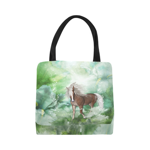 Horse in a fantasy world Canvas Tote Bag (Model 1657)