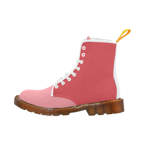 Cayenne and Flamingo Pink Martin Boots For Women Model 1203H