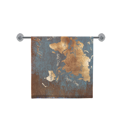 world map Bath Towel 30"x56"