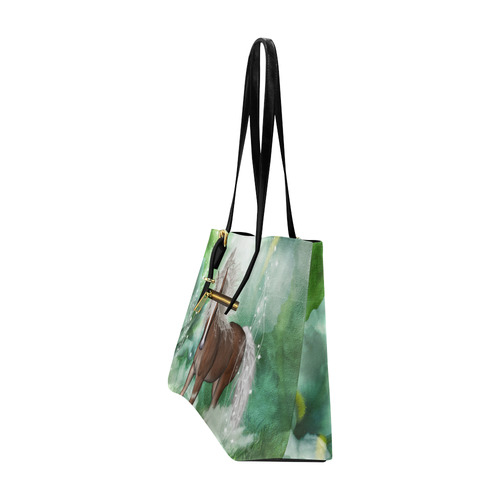 Horse in a fantasy world Euramerican Tote Bag/Large (Model 1656)