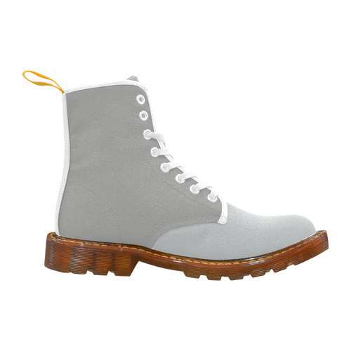 Silver and Glacier Gray Martin Boots For Women Model 1203H