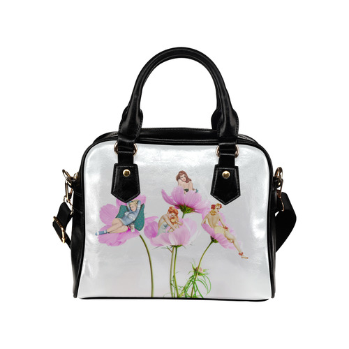 Collage_ Chilling _ Gloria Sanchez Shoulder Handbag (Model 1634)