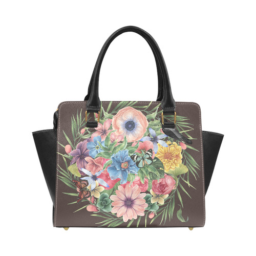 collage_ Spring II _ Gloria Sánchez Classic Shoulder Handbag (Model 1653)