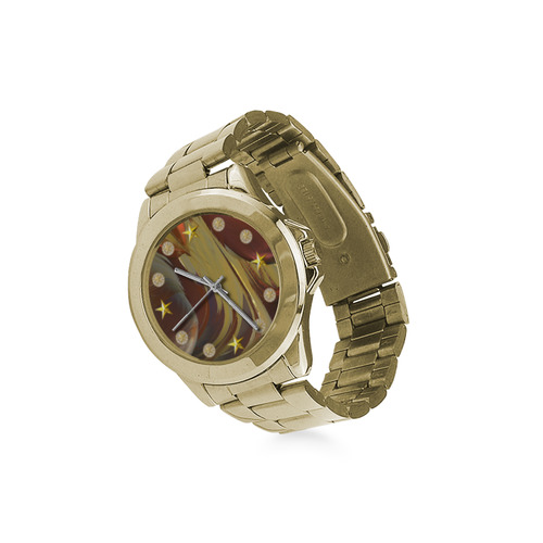 BOLD ABSTRACT Custom Gilt Watch(Model 101)