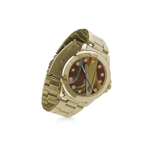 BOLD ABSTRACT Custom Gilt Watch(Model 101)