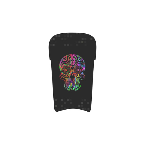 psychedelic skull by JamColors Martin Boots For Men Model 1203H