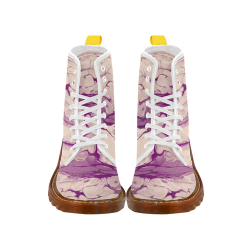 Pink Marble Martin Boots For Women Model 1203H