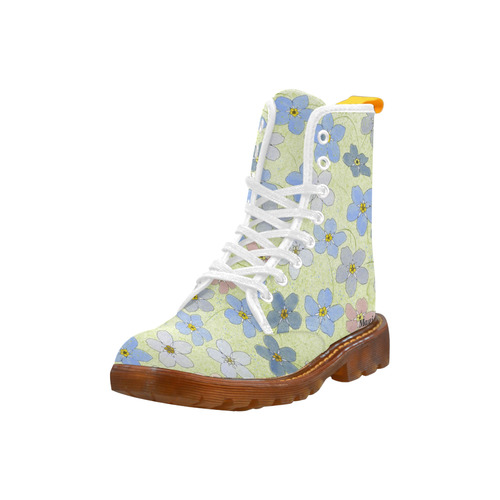 Forget Me Not. Inspired by the Magic Island of Gotland. Martin Boots For Women Model 1203H
