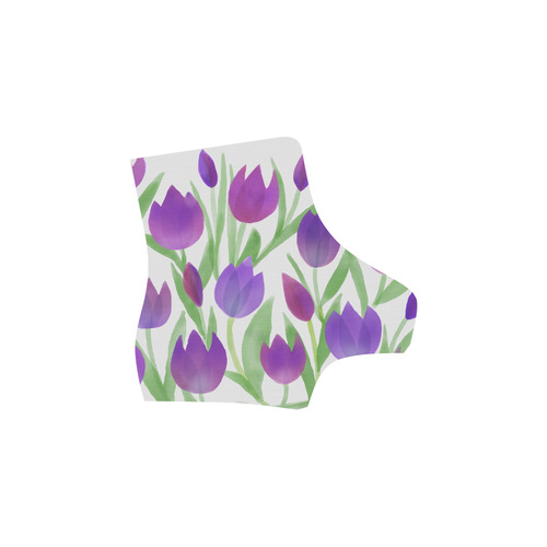 Purple Tulips. Inspired by the Magic Island of Gotland. Martin Boots For Women Model 1203H