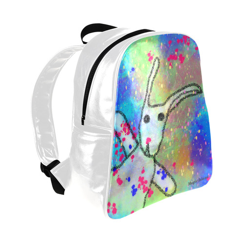 Hi Rabbit! Inspired by the Magic Island of Gotland. Multi-Pockets Backpack (Model 1636)